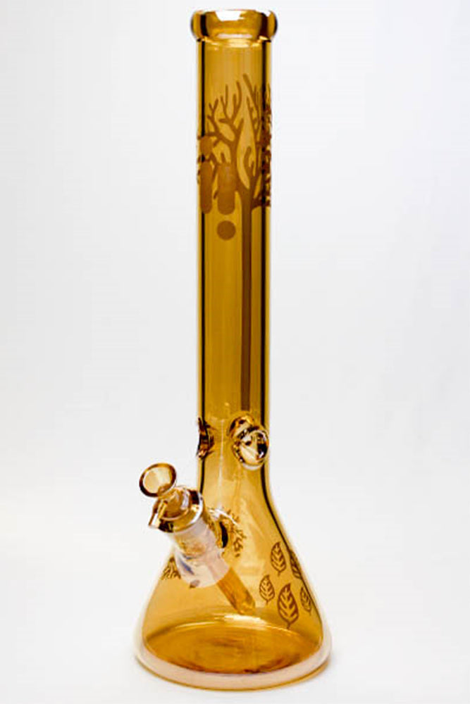 18" Infyniti Tree of life 7 mm metallic glass bong [GP1591]