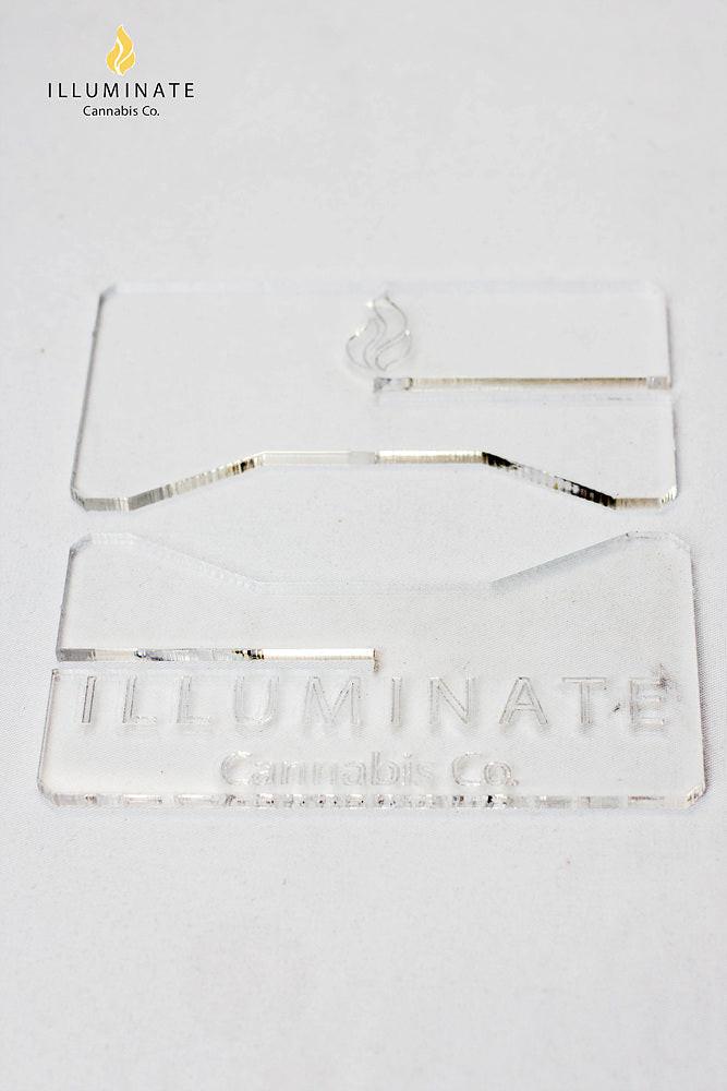 Laser cut Acrylic rolling V