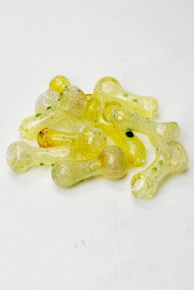 2.5" soft glass 6942 hand pipe - Pack of 10
