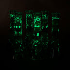10" Glow-in-the-Dark Glass Beaker Bong [BH1351]