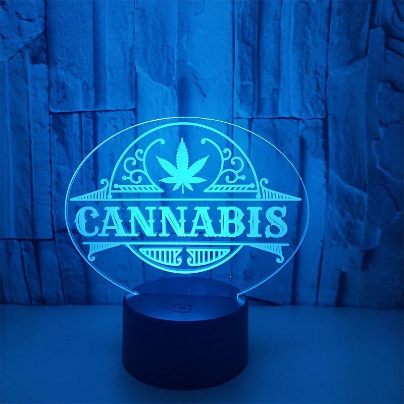 LED Table Lamp – 3D Night Light Optical Visual Illusion