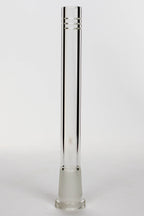 Glass open ended 6 slits downstem