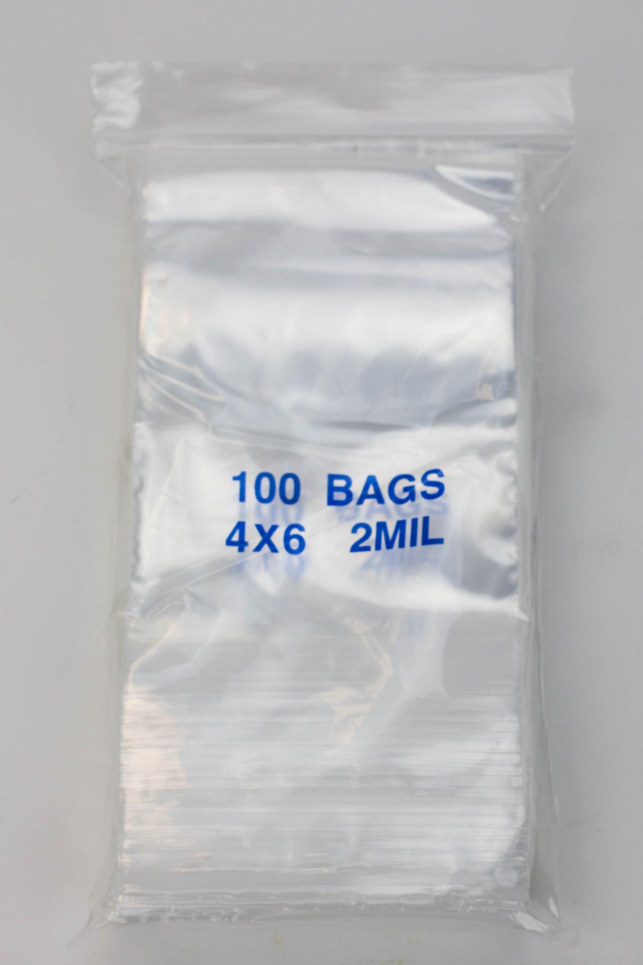 2 MIL Reclosable Zipper Bags Main image