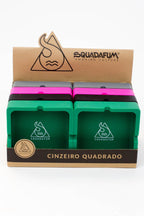 Squadafum Premium Silicone Ashtrays - Set of 8