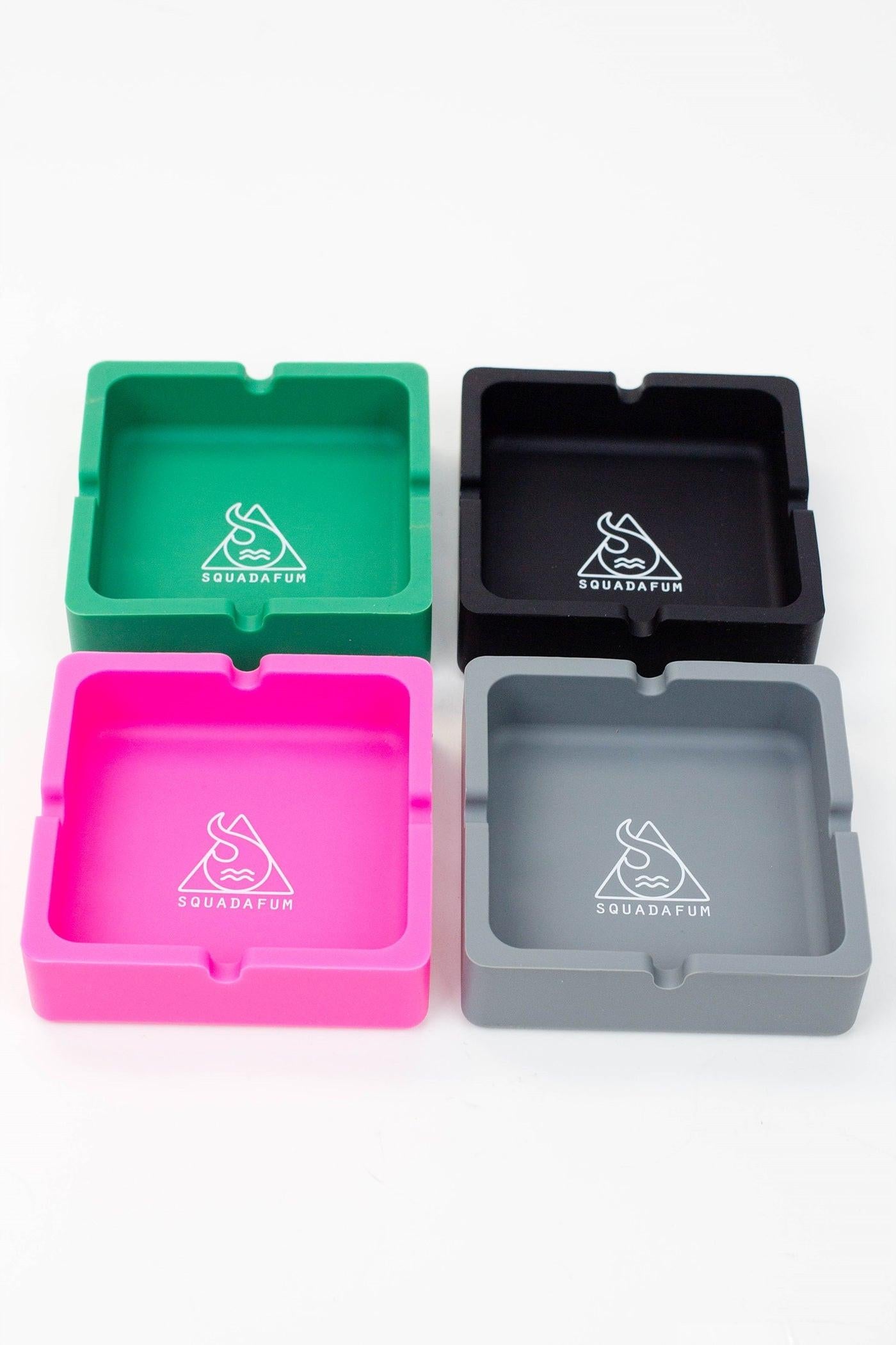 Squadafum Premium Silicone Ashtrays - Set of 8 Secondary image