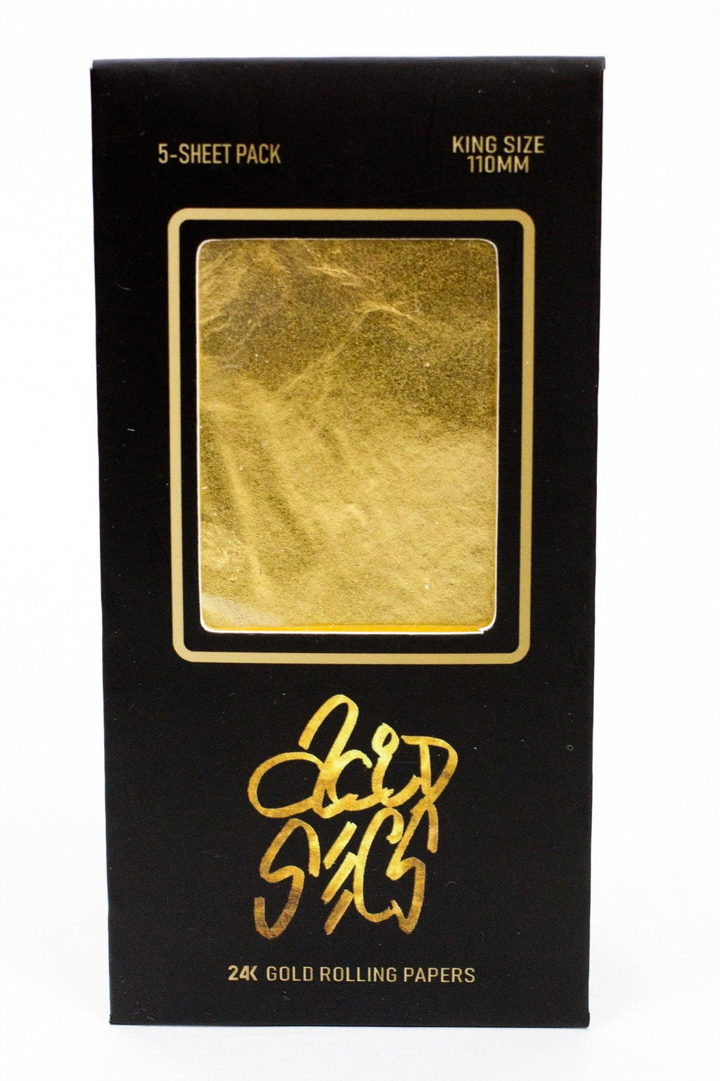 Acid Secs 24K Gold King size Rolling Paper