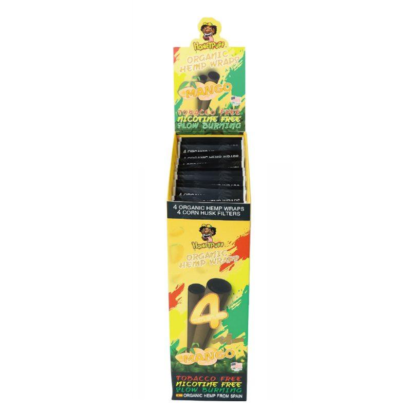 HoneyPuff | Slow Burning Hemp Wrap –  15 Packs/Display [P811X] Secondary image