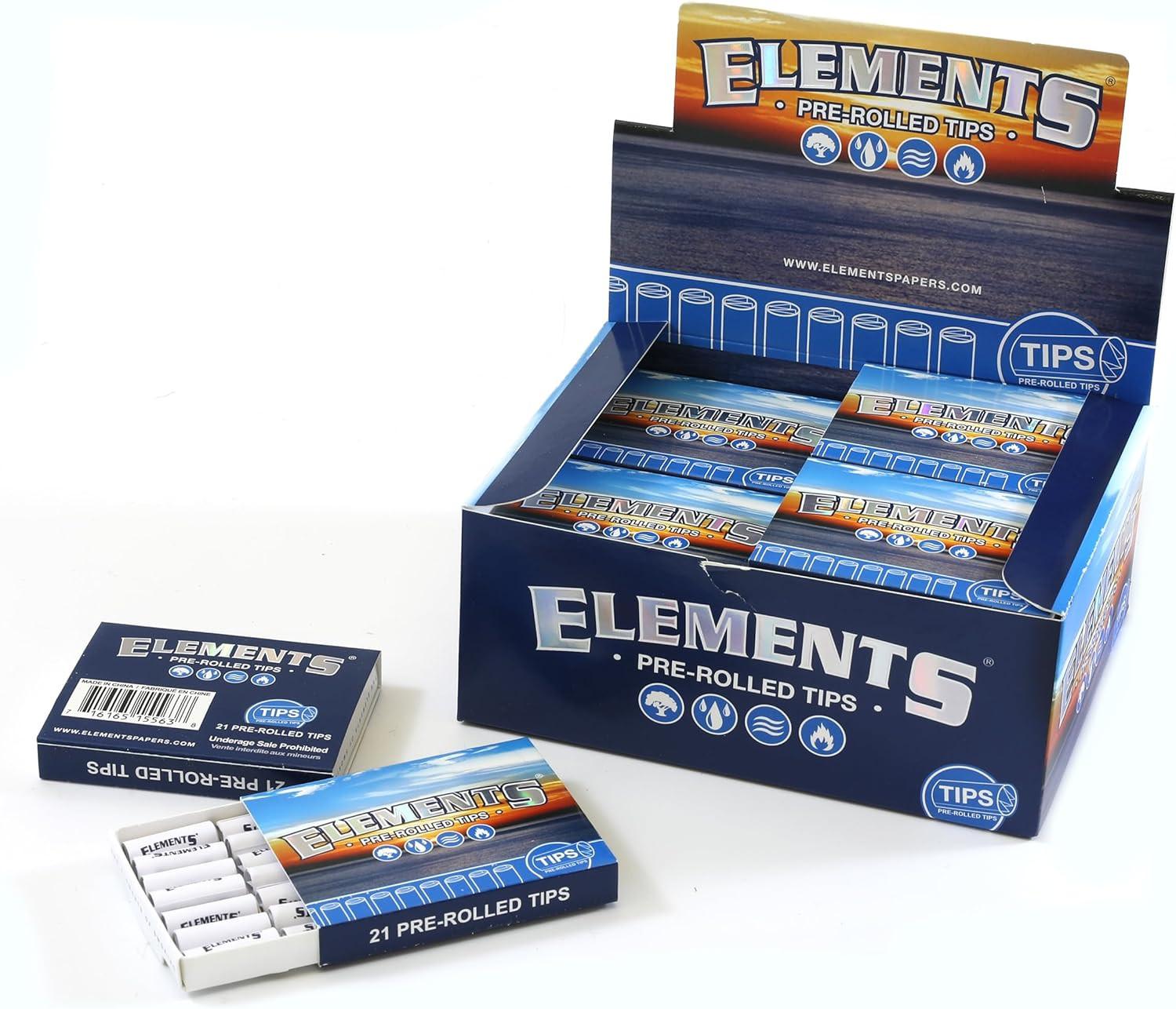 Elements | Pre-rolled tips Box of 20 Main image