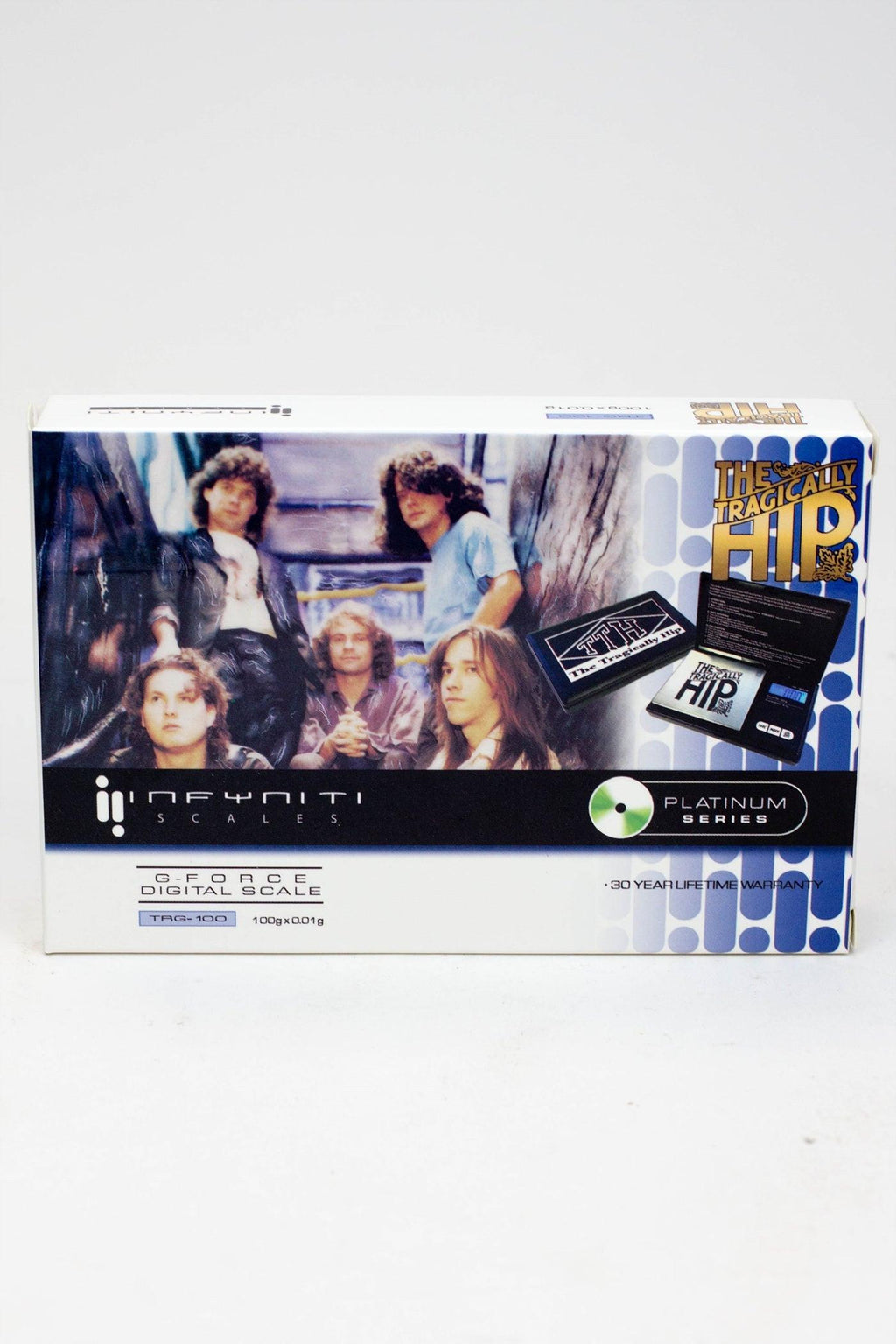 INFYNITI  The Tragically HIP G-Force TRG-100 scale