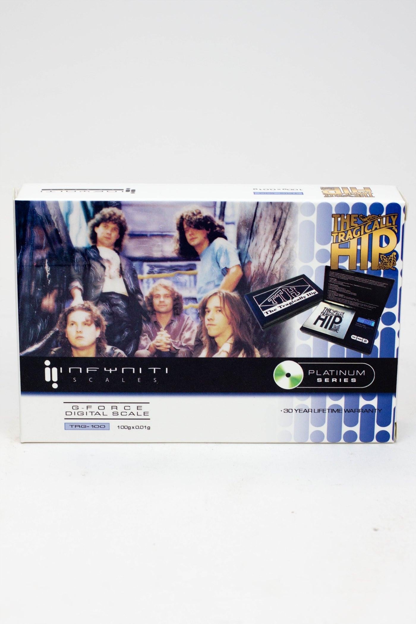 INFYNITI  The Tragically HIP G-Force TRG-100 scale
