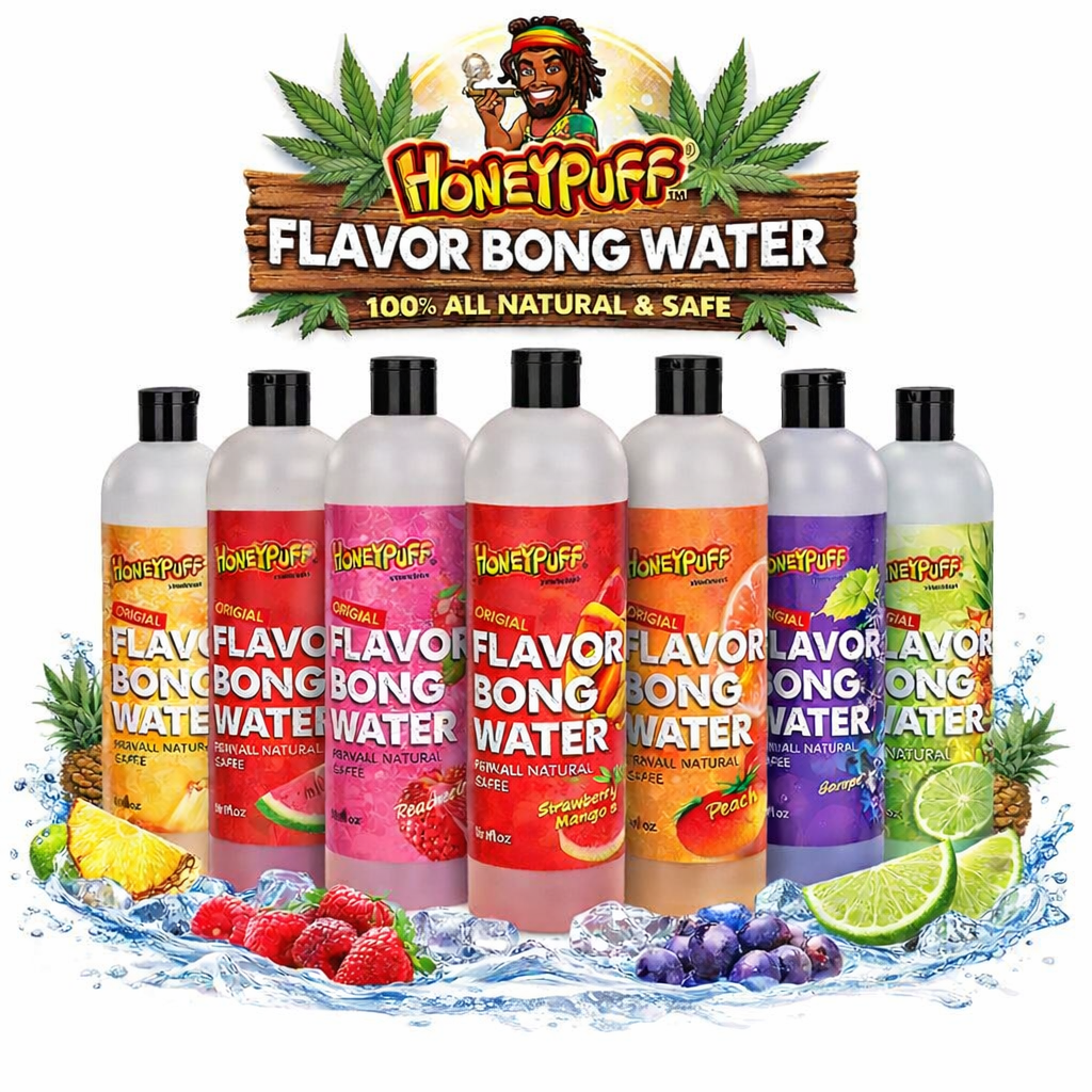 HoneyPuff | Flavor Bong Water (10 fl oz) [P8142]. Main image