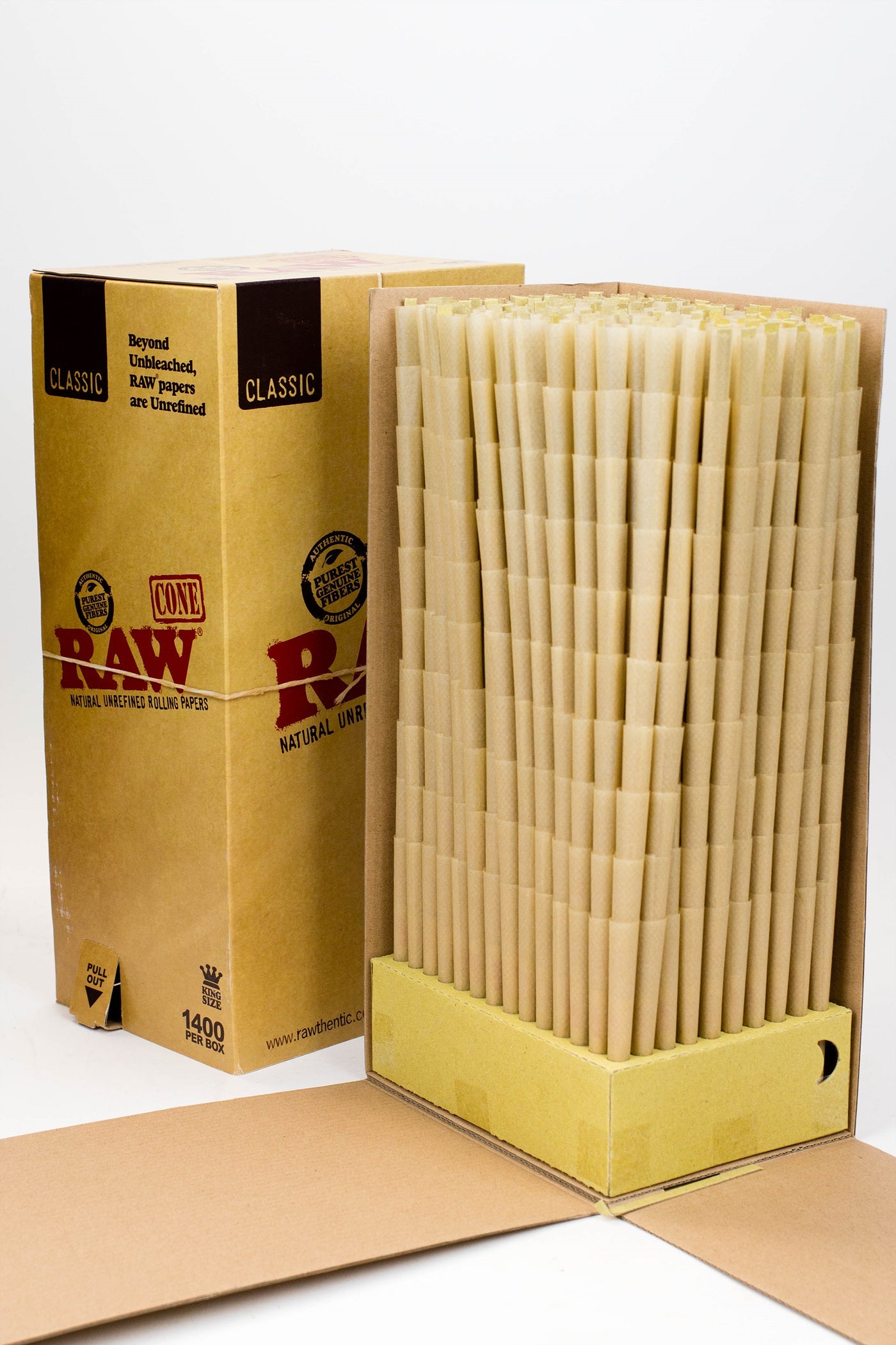 Raw cone bulk 1400 King Size Secondary image
