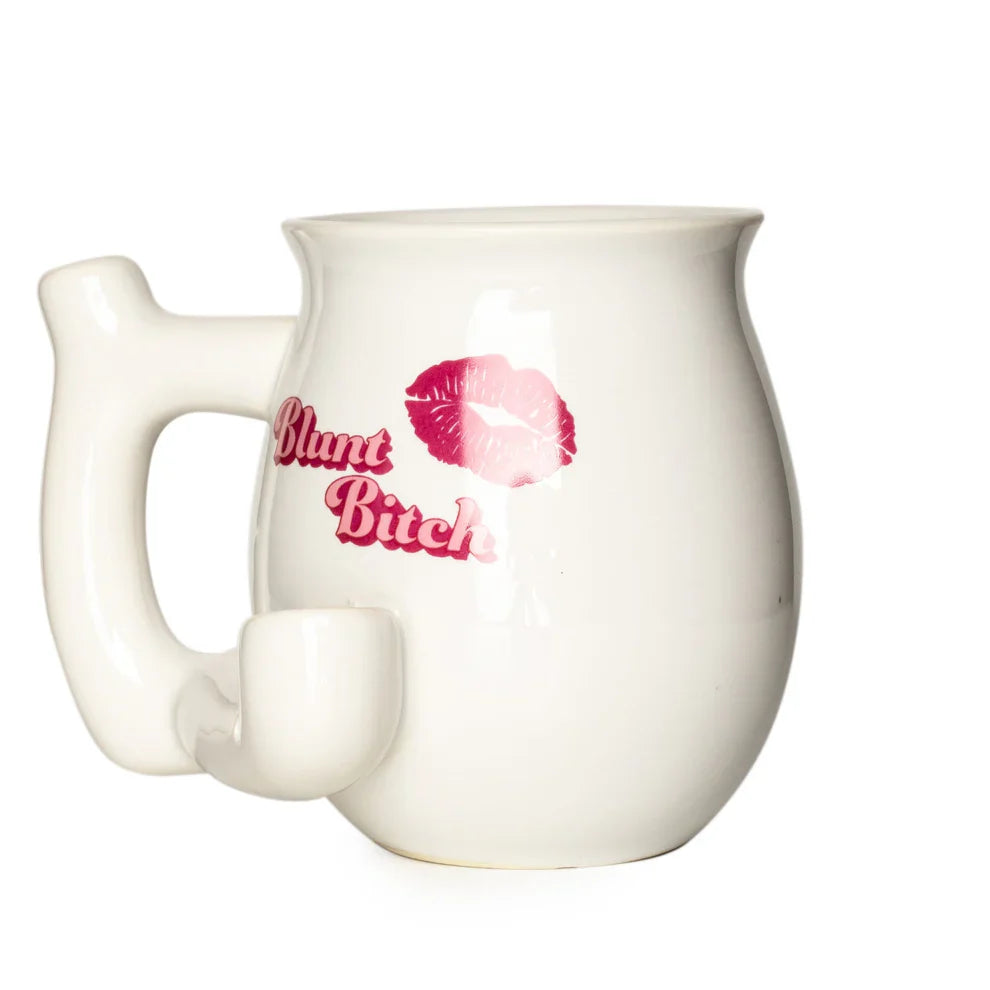 West Coast Gifts™ | Blunt Bitch – Ceramic Mug Pipe [C312] Main image