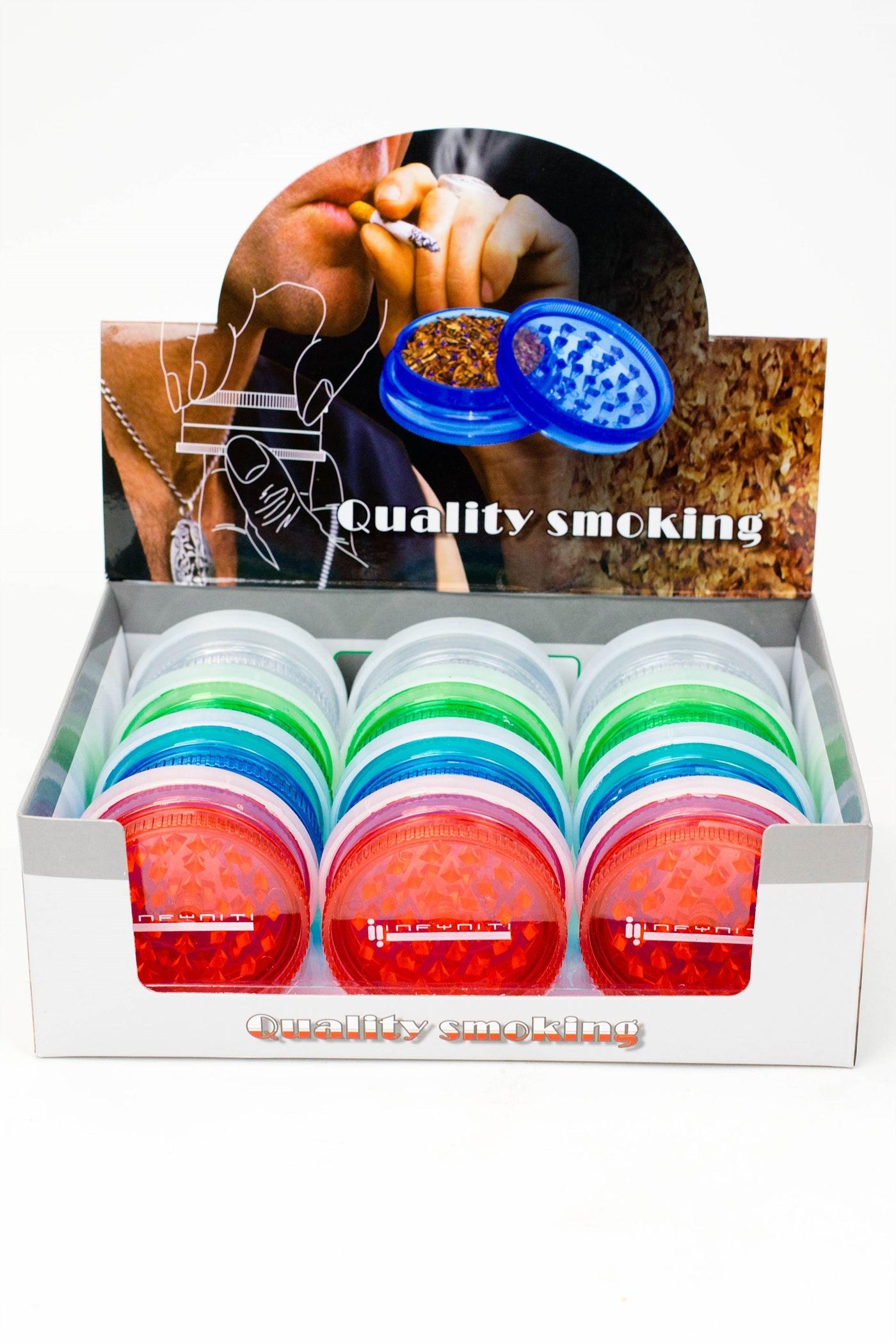 Infyniti 3 parts plastic grinder Box of 12 ( GR6024 ) Secondary image