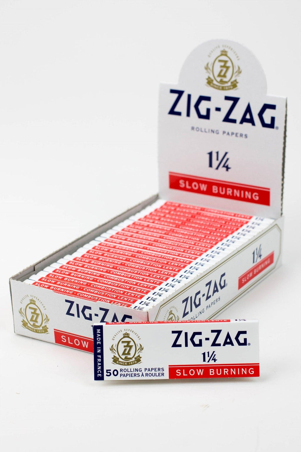 Zig-Zag White 1 1/4 Papers