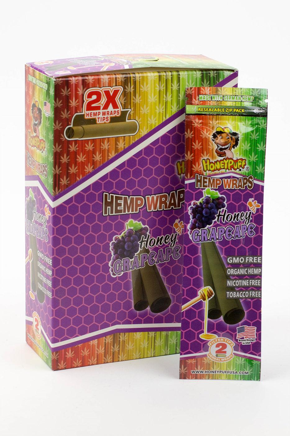 HONEY PUFF | Fruit Flavored Hemp Wraps Box of 12