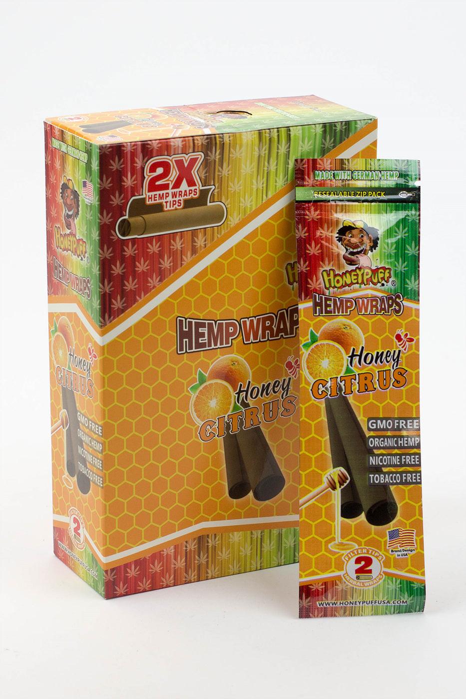 HONEY PUFF | Fruit Flavored Hemp Wraps Box of 12