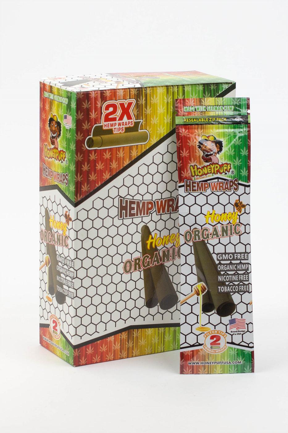 HONEY PUFF | Fruit Flavored Hemp Wraps Box of 12