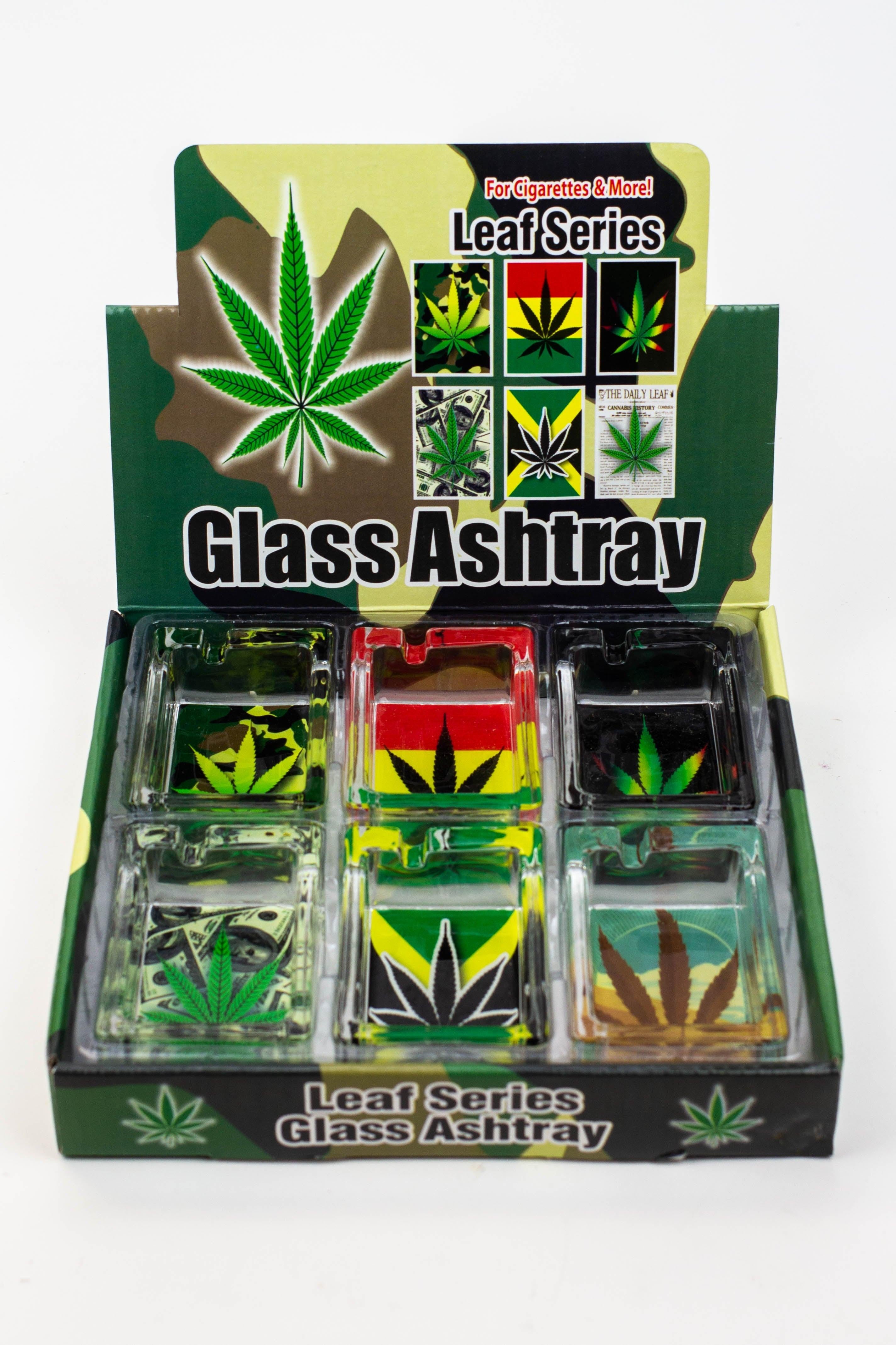 Rectangle glass ashtray Box of 6 Secondary image