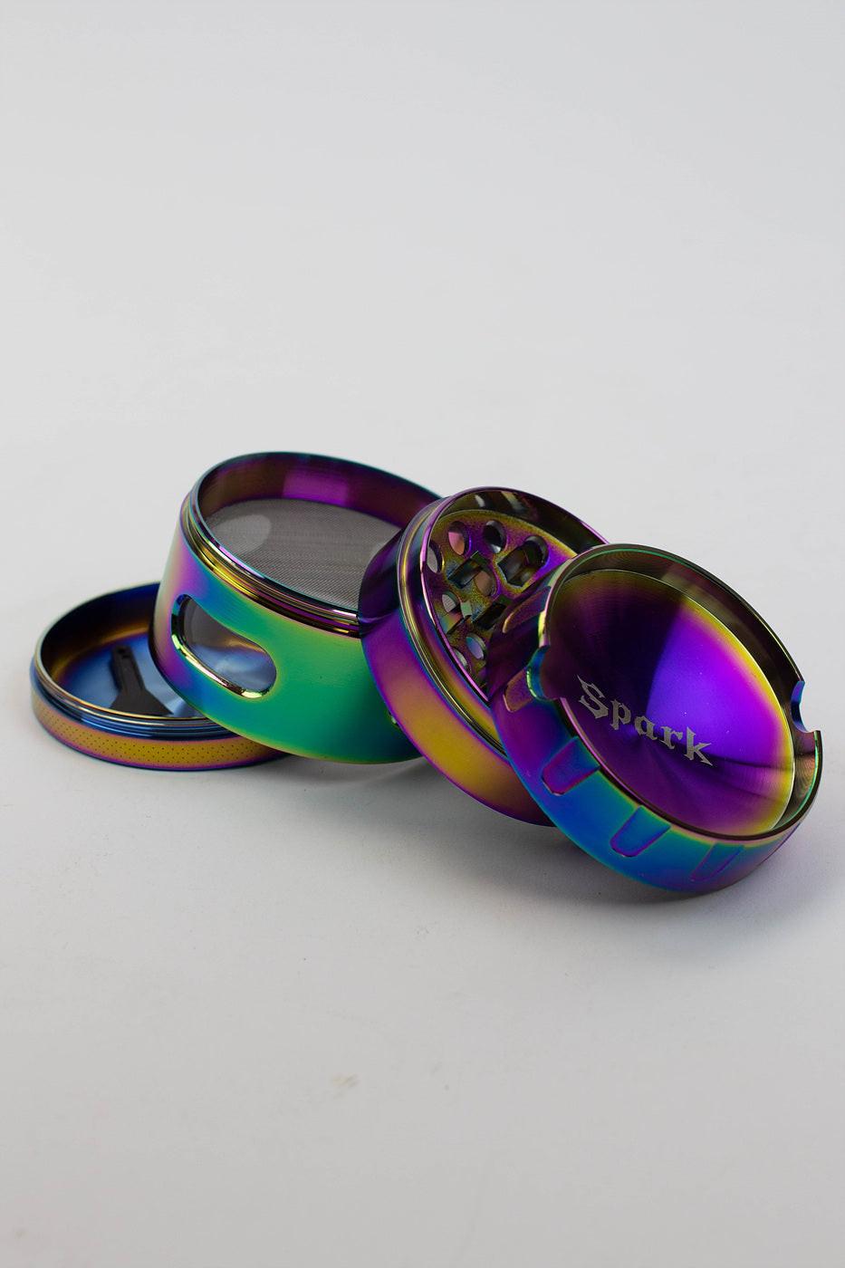 SPARK 4 Parts grinder with side window