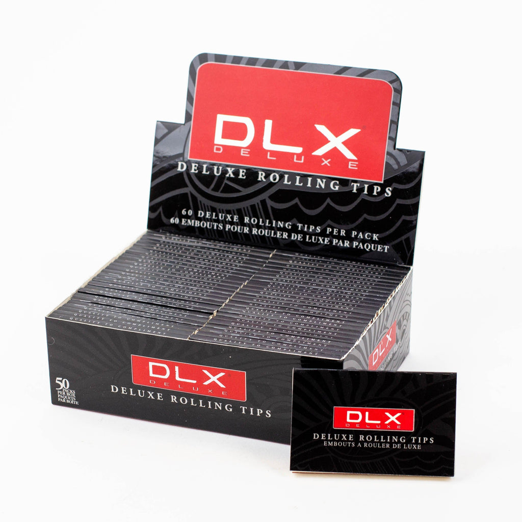 DLX Rolling paper filter tips Box of 50