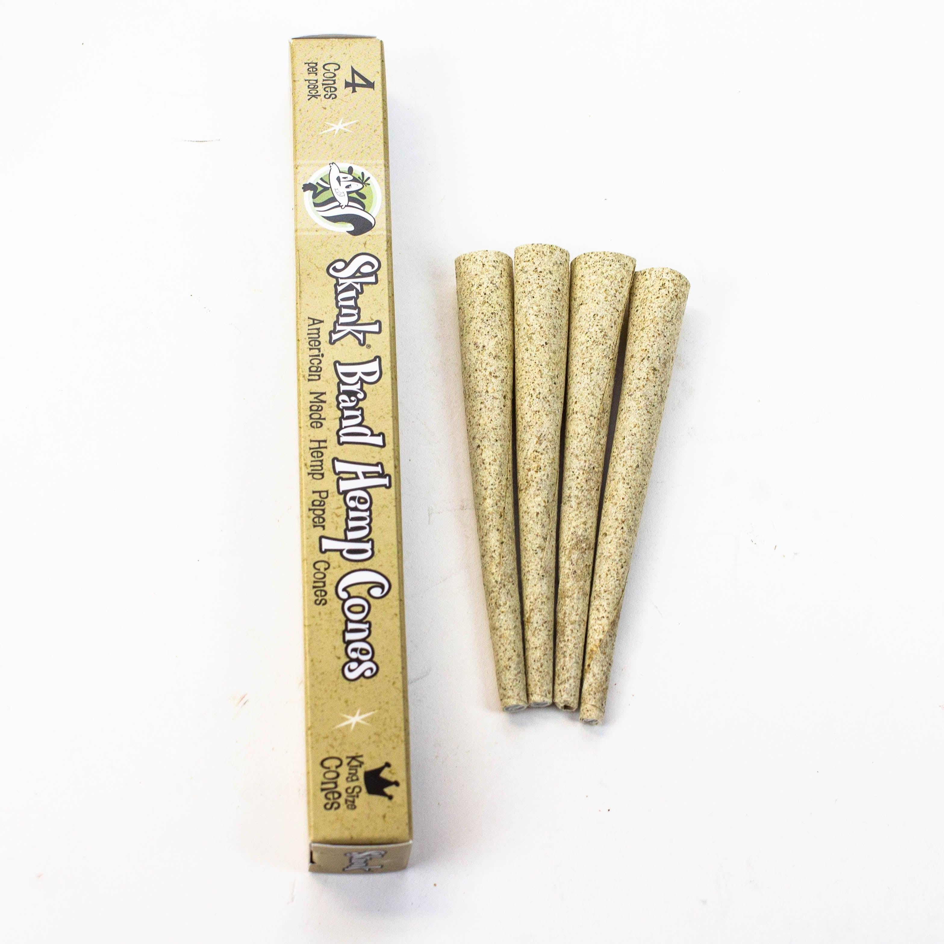 Skunk Brand King size hemp cone Box of 24