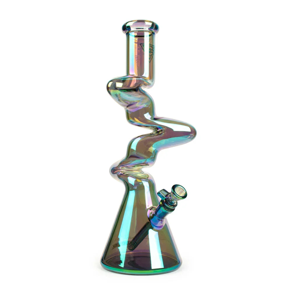 Red Eye Glass® | 16" Terminator 3-Arm Zag Water Pipe [K3132]