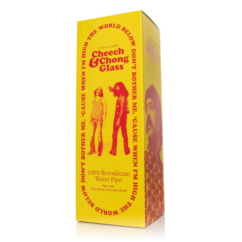 Cheech & Chong® Glass | 10" Dave's Not Here, Man Beaker Base Water Pipe [CC159]