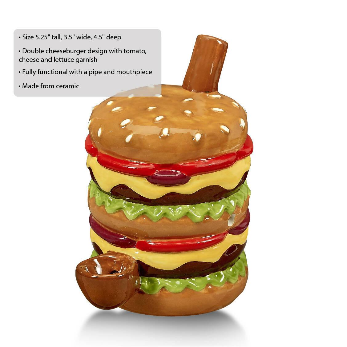 Cheese burger pipe Secondary image