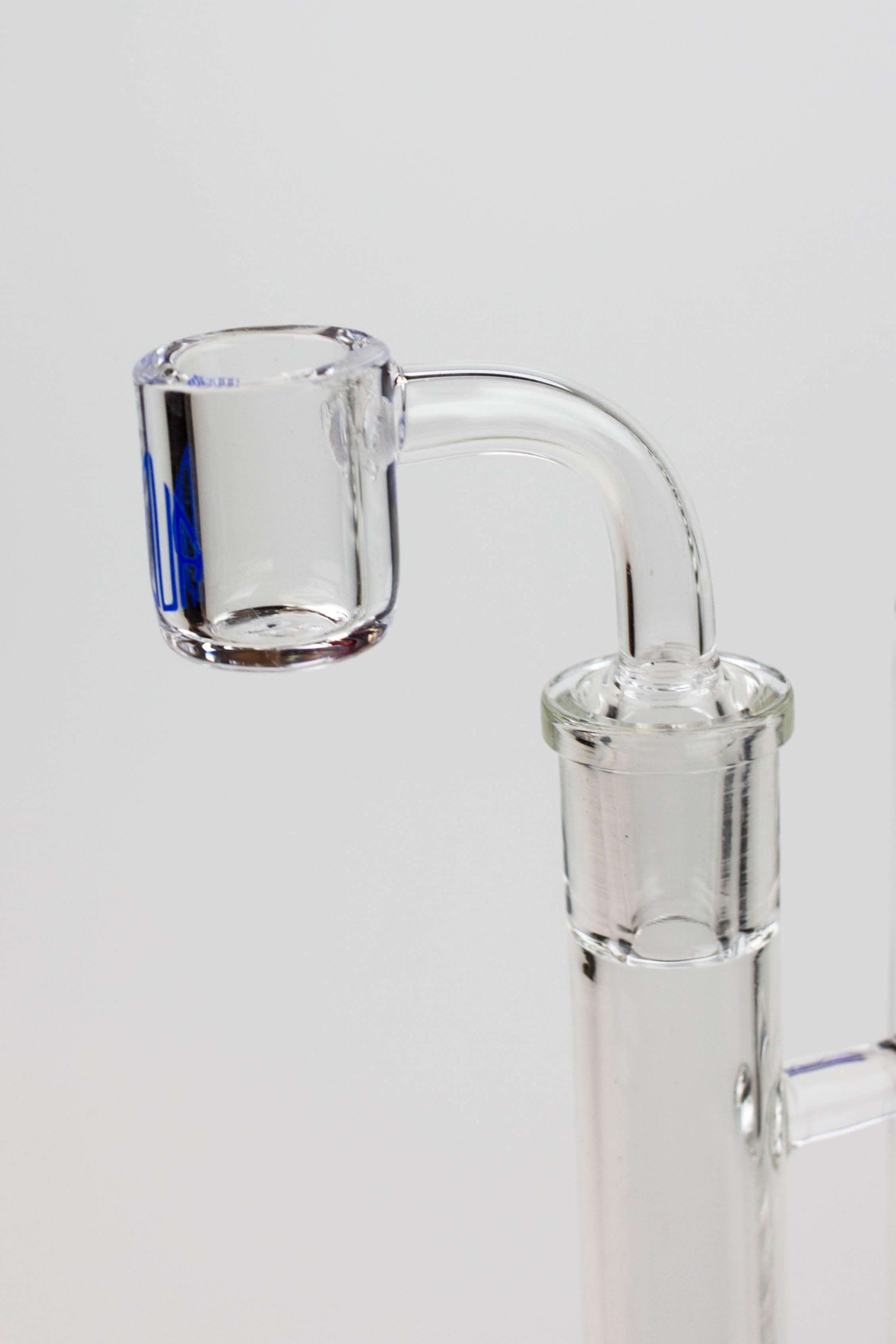 13" AQUA Glass / 2-in-1 / 7mm glass water bong