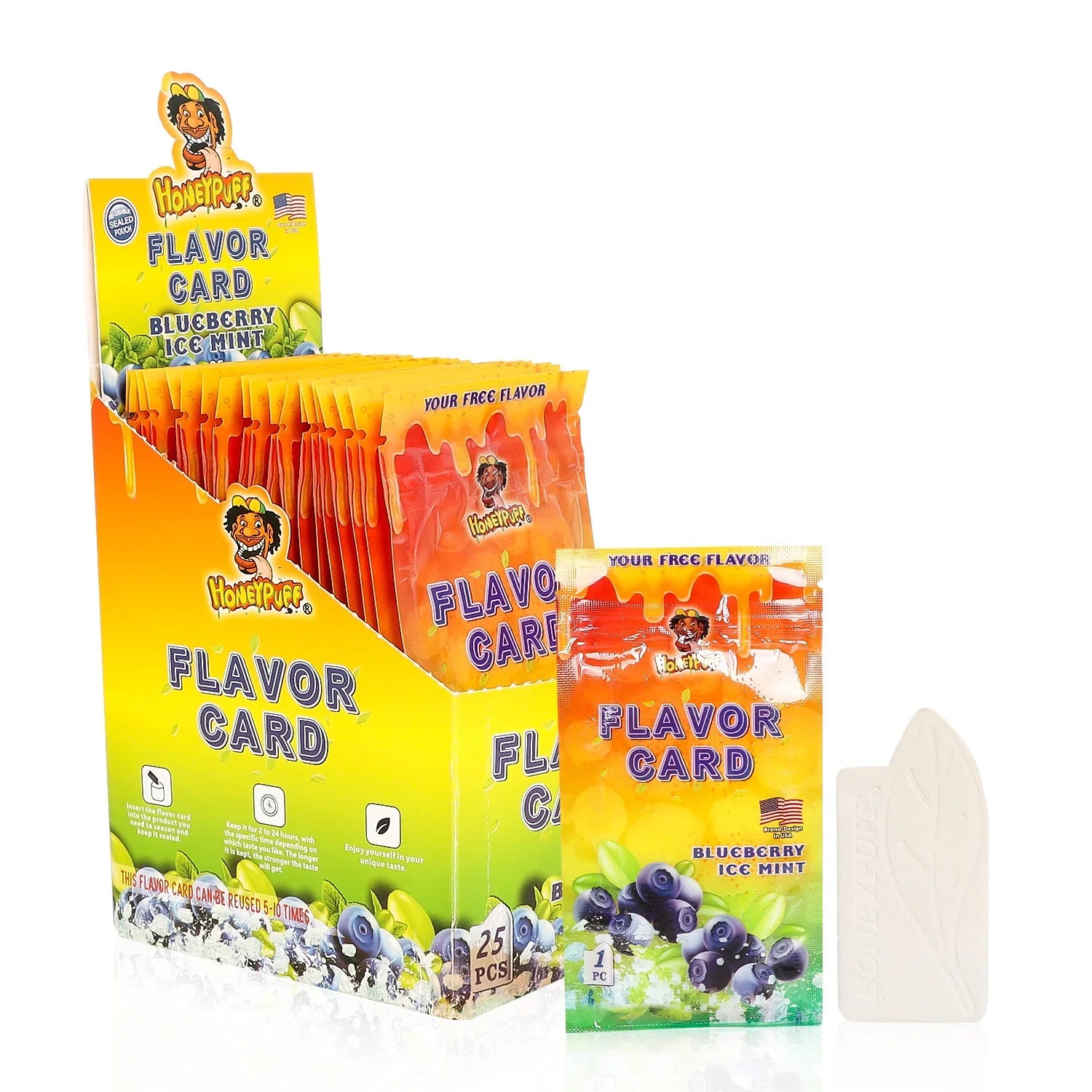 Honey Puff | Flavored Card– Box of 25 [P801x] Secondary image