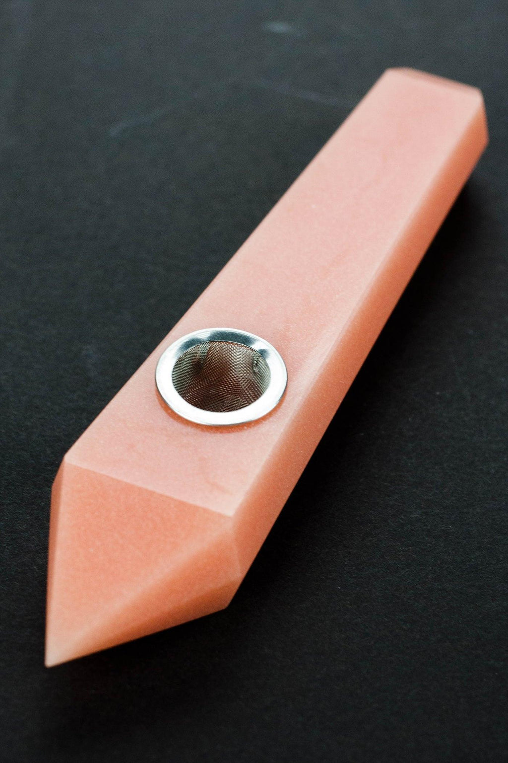 Acid Secs - Glow In The Dark Luminous Crystal Stone Smoking Pipe