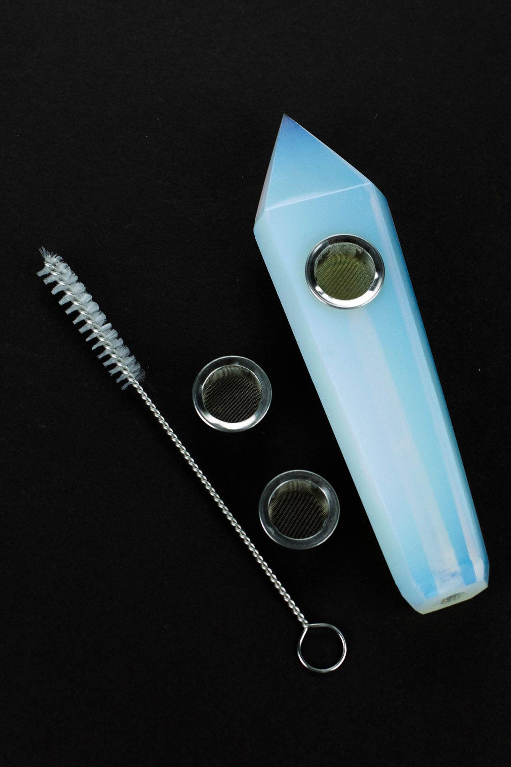 Acid Secs - Plain Natural Opal Smoking Pipe