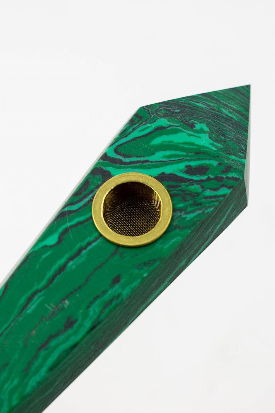 Acid Secs - Crystal Stone Smoking Pipe without choke hole Secondary image