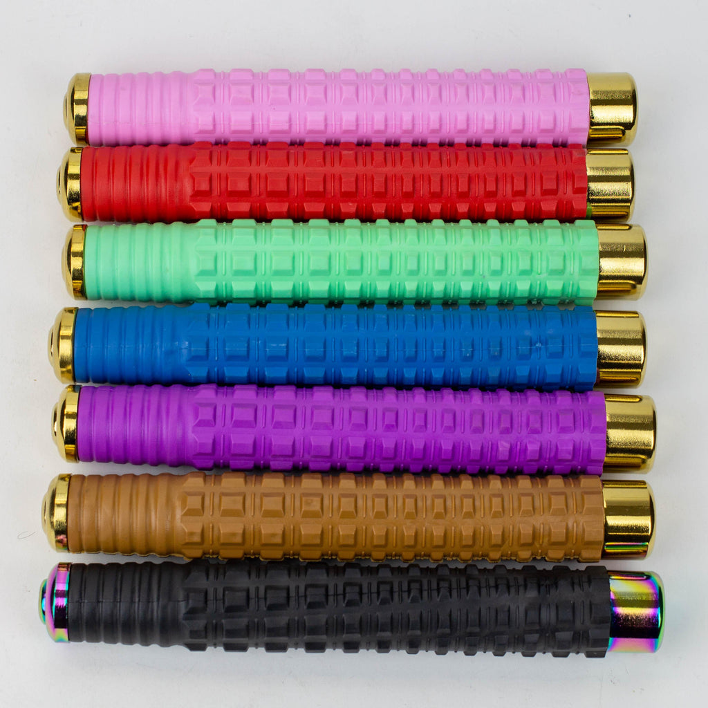 XTREME- Expandable Steel Baton / Hummer Rubber Handle / Solid Pole