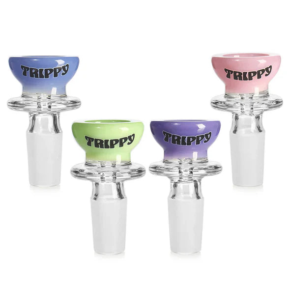 Trippy | 14mm Bowl with Solid Colour – Assorted [BB-TRPY-06] Main image