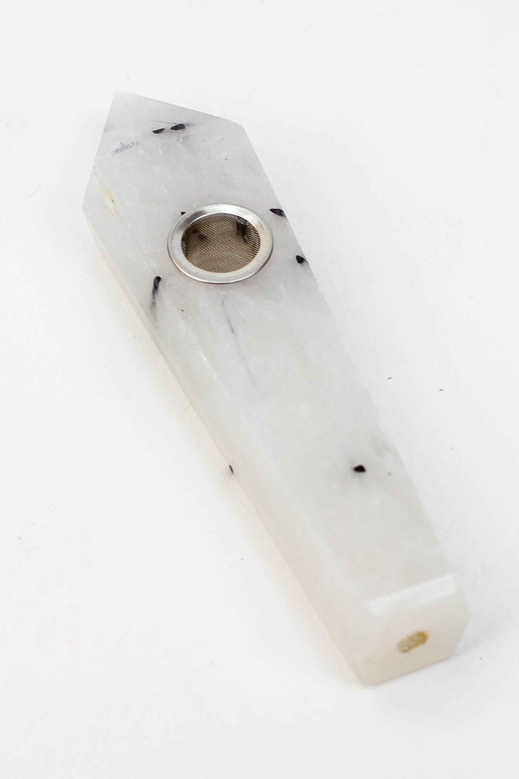 Quartz Smoking Pipe Pack of 2