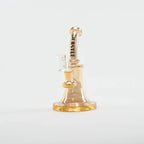 Castle Glassworks | 8.5" Bell Dab Rig – 7mm Thick Electroplated Glass (14mm Female)