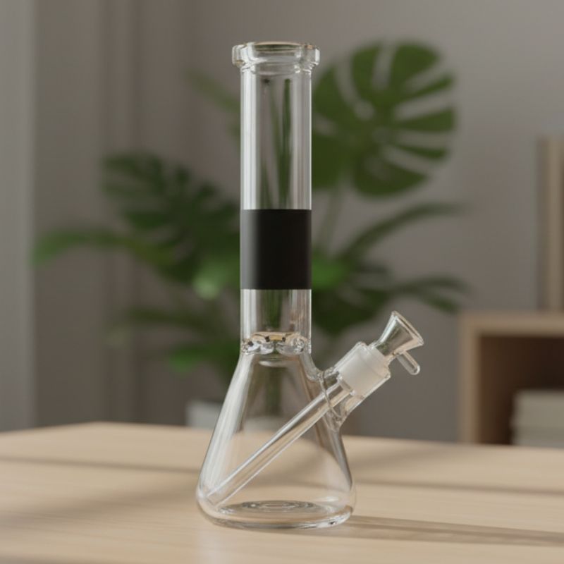 Xtreme| 14" Beaker Base 7mm Glass Bong-Dark Blue [C1035-1] Secondary image