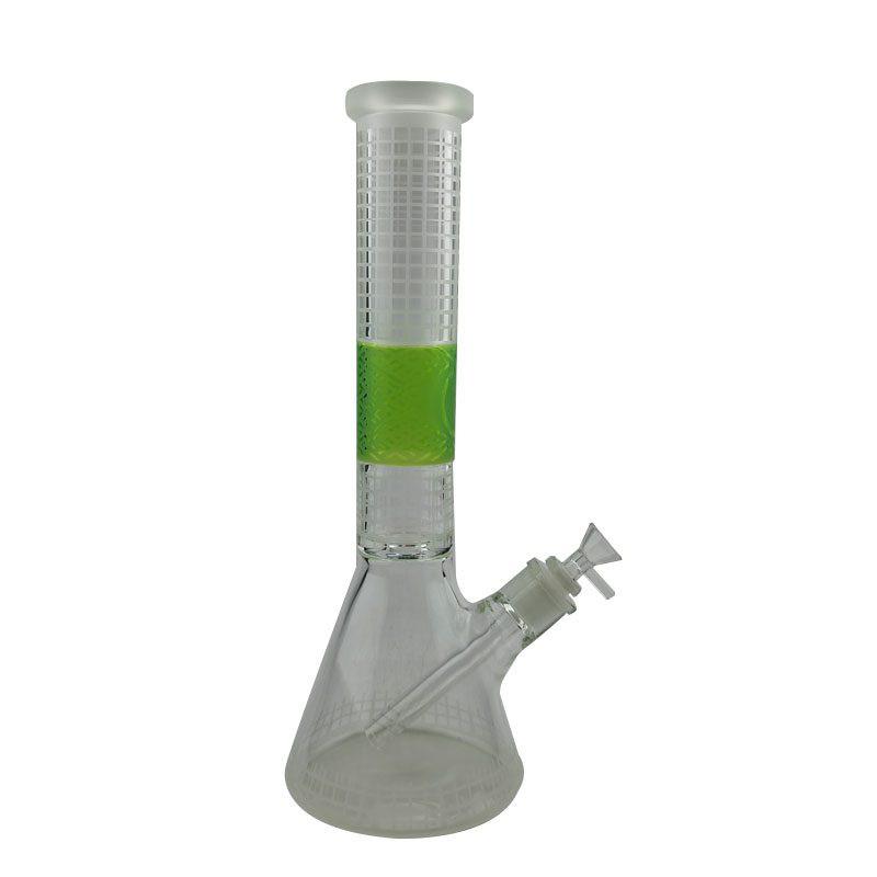 14" Beaker Base Glass Bong  [C1035-CC268]