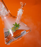 Cheech & Chong® Glass | 15" Pop Art Beaker Base Water Pipe CC154