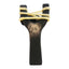 Slingshot bear head wooden decoration, hand crafted [CD-4520]