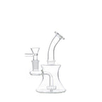 6″ Clear Glass Bong with water diffuser [DCK-017]