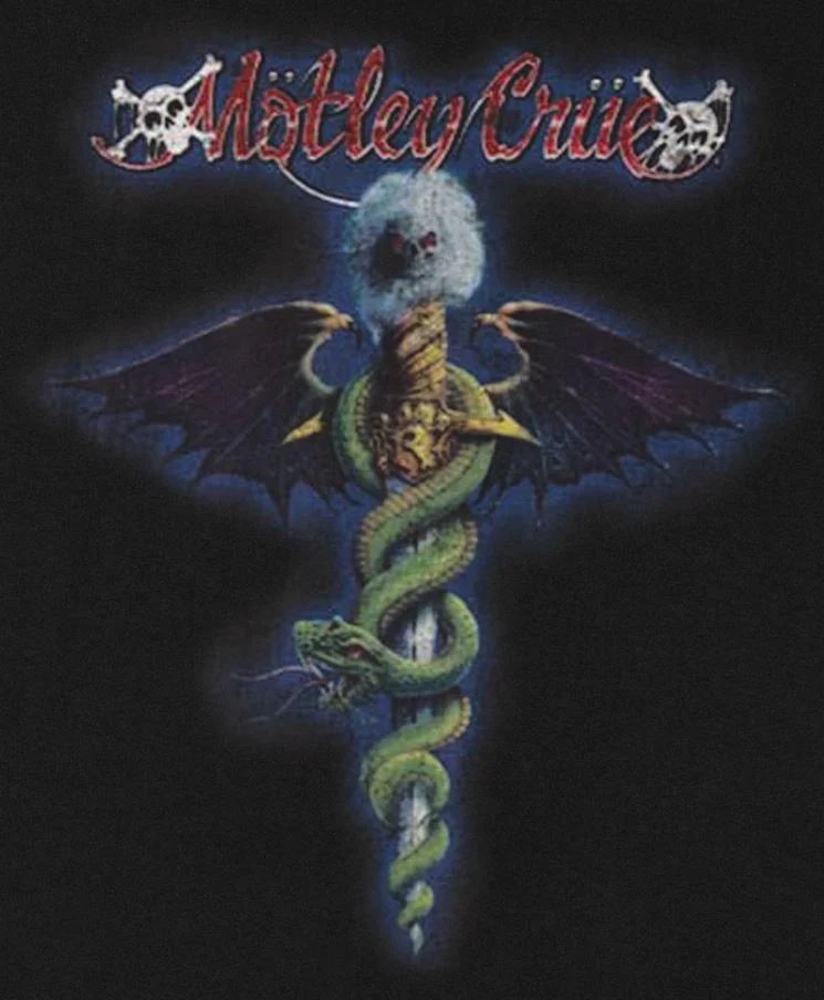Mötley Crüe | "Dr Feel Good 30th Anniversary" Unisex's T-Shirt Black - Officially Licensed