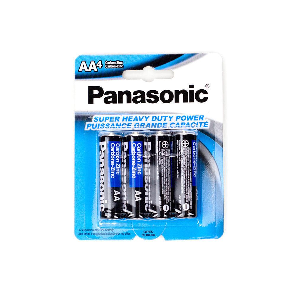 Panasonic Super Heavy duty power AA4 Batteries Box of 12 Main image