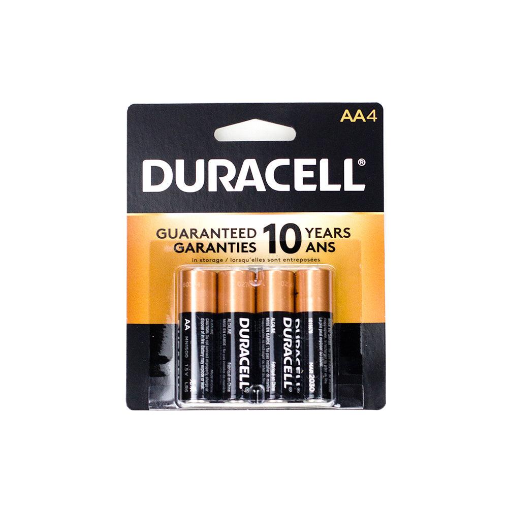 Duracell CopperTop AA4  Alkaline Batteries Main image