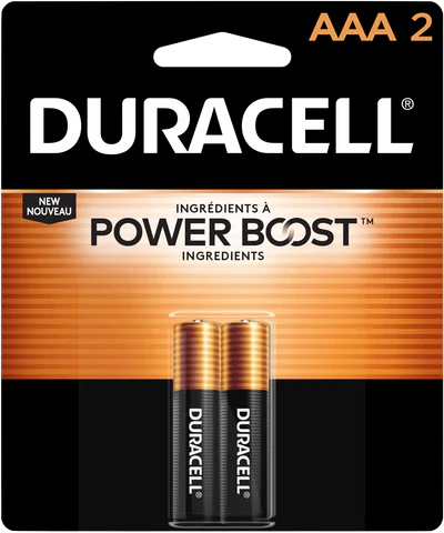 Duracell CopperTop AAA2  Alkaline Batteries