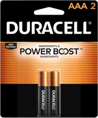 Duracell CopperTop AAA2  Alkaline Batteries
