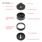 iHUMO | OFFER Best 2 in 1 Grinder & USB Lighter, 4 Parts (63mm)