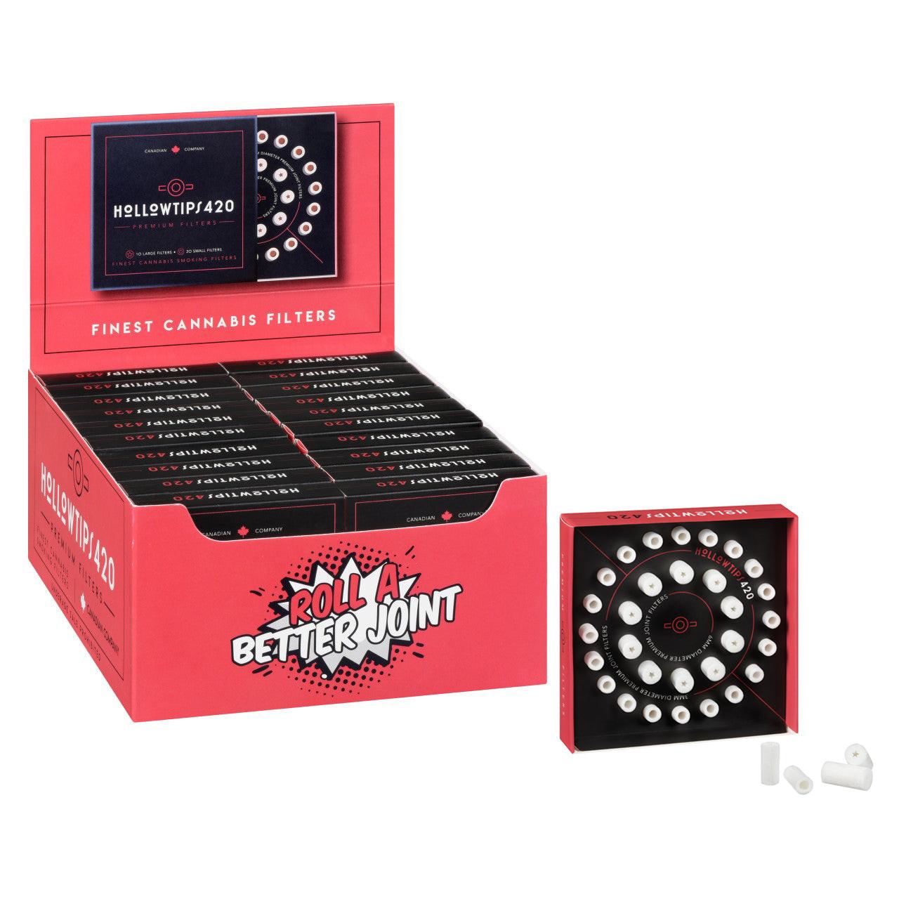 HOLLOWTIPS420 | Tar-Reducing Filter Tips – Inhale Smarter (Box of 20) Secondary image